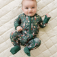 Mebie Baby - Green Nutcracker Bamboo Zipper|108671