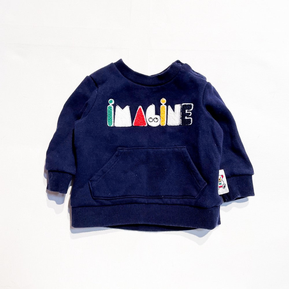 Stripes Sweatshirt 0-3M|127108