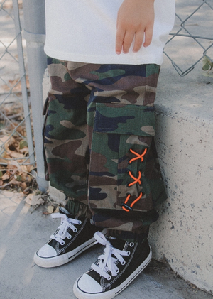 Little Trouble - Baggy Camo Cargos|172350