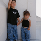 Little Trouble - Smiley Face Jeans|164227