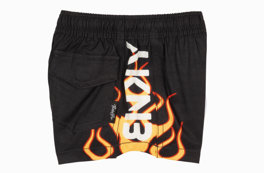 BinkyBro - Kids Swimsuit Stamped Flames|190007
