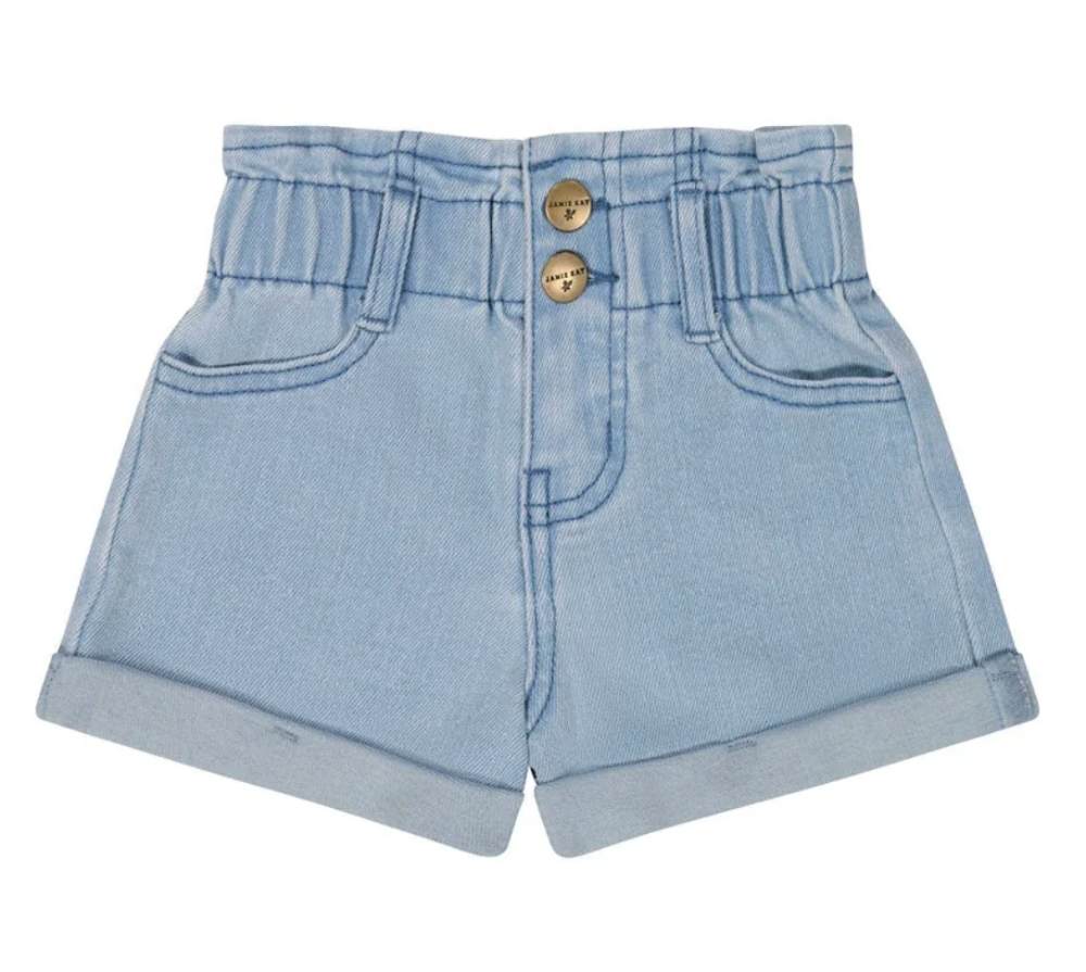 Jamie Kay - Grace Short - Washed Denim|136575