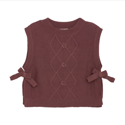 Enfant - Slipover Knit - Rouge|155868