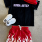 Little Trouble -Red Beanie|164252