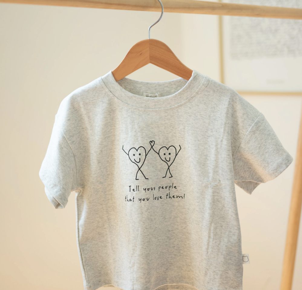 Roobear - "Tell Your People You Love Them" - Organic Cotton Tee|147708