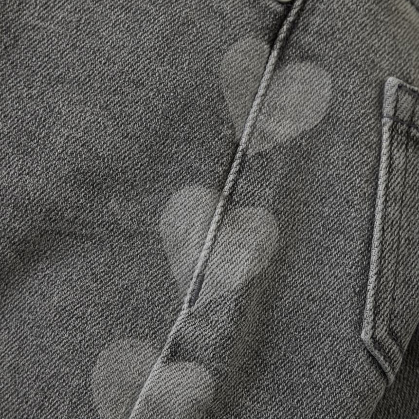 Daily7 - Wide Fit Denim Grey Heart|158320
