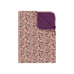 Belan.J - 1.0 TOG Snuggle Blanket Velvet Garden/ Deep Plum 29"x41"|217821