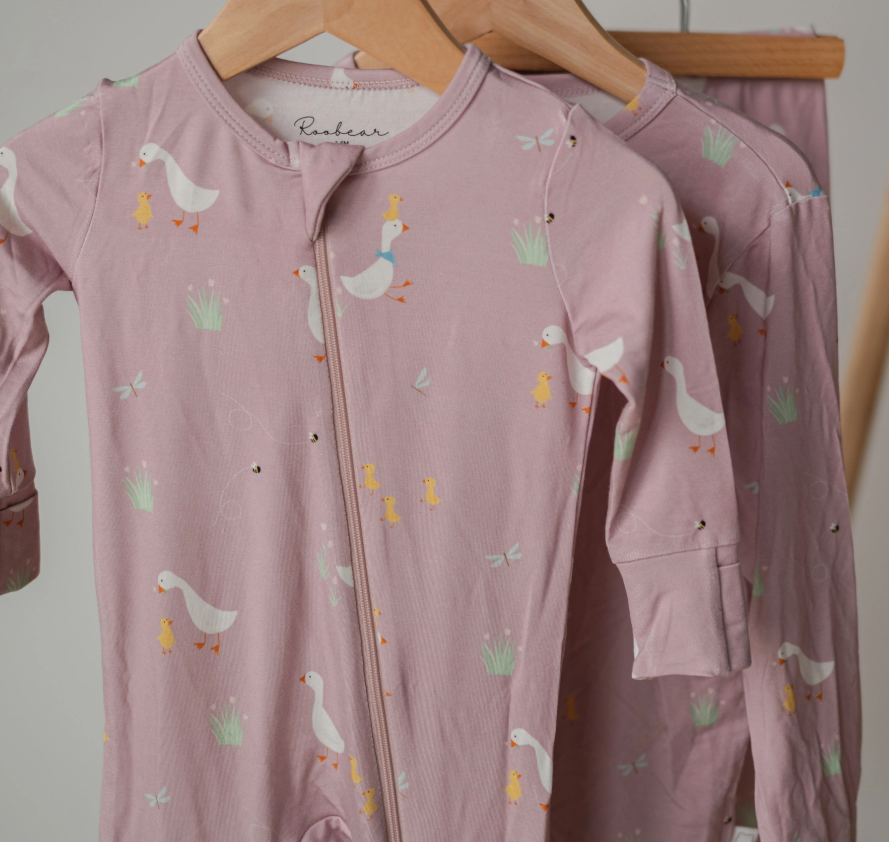 Roobear - Little Hatchling Bamboo Sleeper - Pink|138219