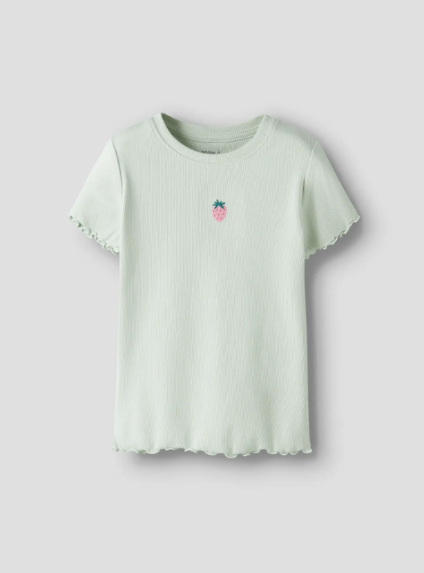 Name It - Embroidered Ruffle Tee|209559