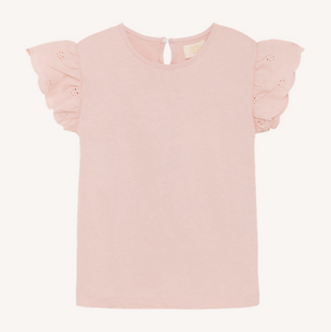 Creamie - Rose Smoke Ruffle Tee|194034