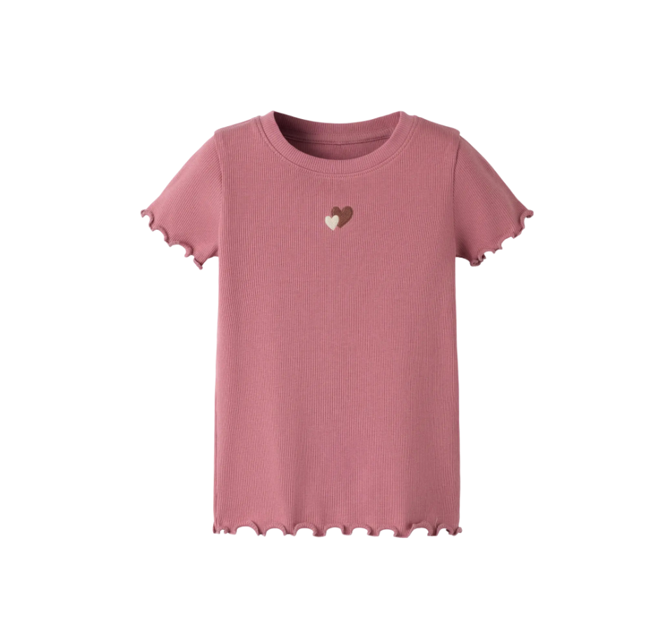 Name It - Hearts Ruffle Tee|214001