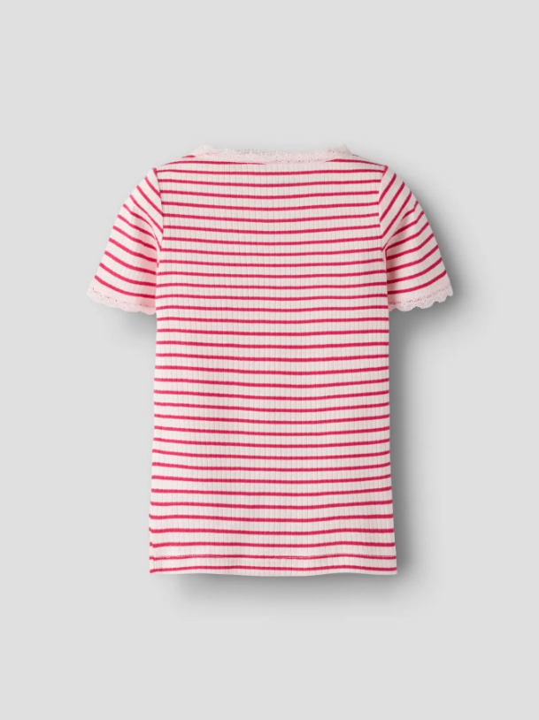 Name It - Lace Stripe Top|216276