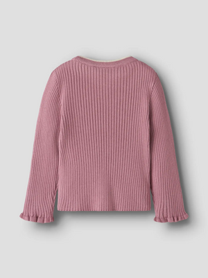 Name It - Dusty Mauve Knit Top|213998