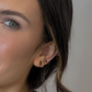 Stone Studs- Black- 18K PVD Gold Plating|186983