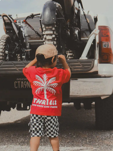 Little Trouble - Thrills T-Shirt Red|205865