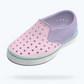 Native - Miles Block Kids - Taro Purple/ Shell White/ Barely Skyway Block|202581