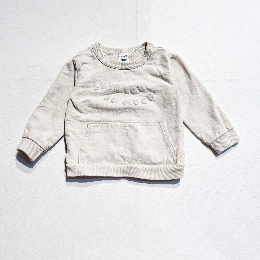 Carters Sweatshirt 18M **Imperfection|154707