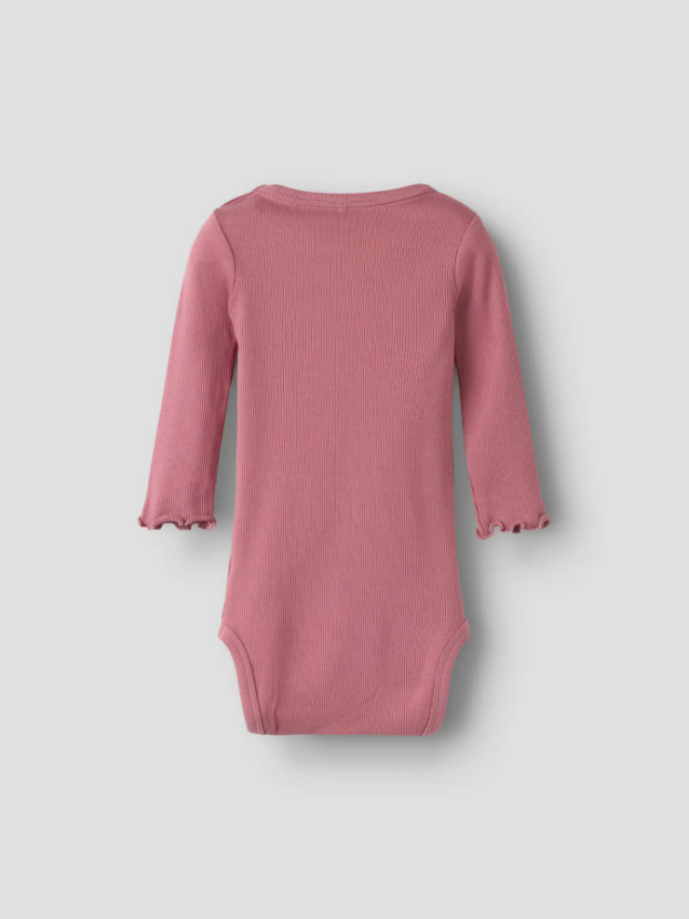 Name It - Hearts Ribbed Bodysuit|213859