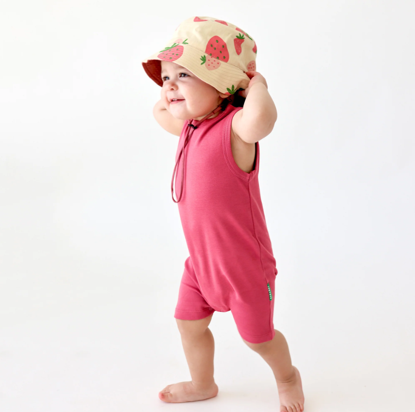 Parade Organics Tank Romper - Honeysuckle|147373