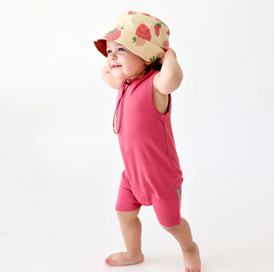 Parade Organics Tank Romper - Honeysuckle|147373