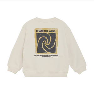 Daily7 - Chase The Wind Crewneck Sandshell|158339