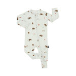 Belan.J - Footless Zipper Sleeper - Hedgehogs|217805