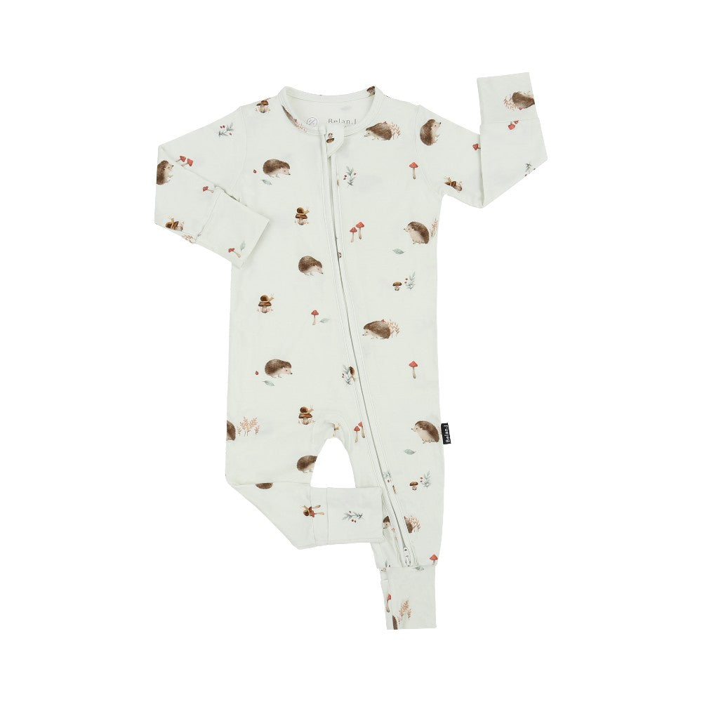 Belan.J - Footless Zipper Sleeper - Hedgehogs|217805