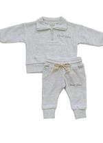 Mebie Baby - Good Vibes Quarter Zip French Terry Set|185296