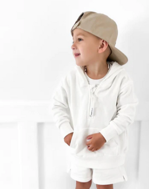 Little Bipsy - Quarter Zip Hoodie|102227