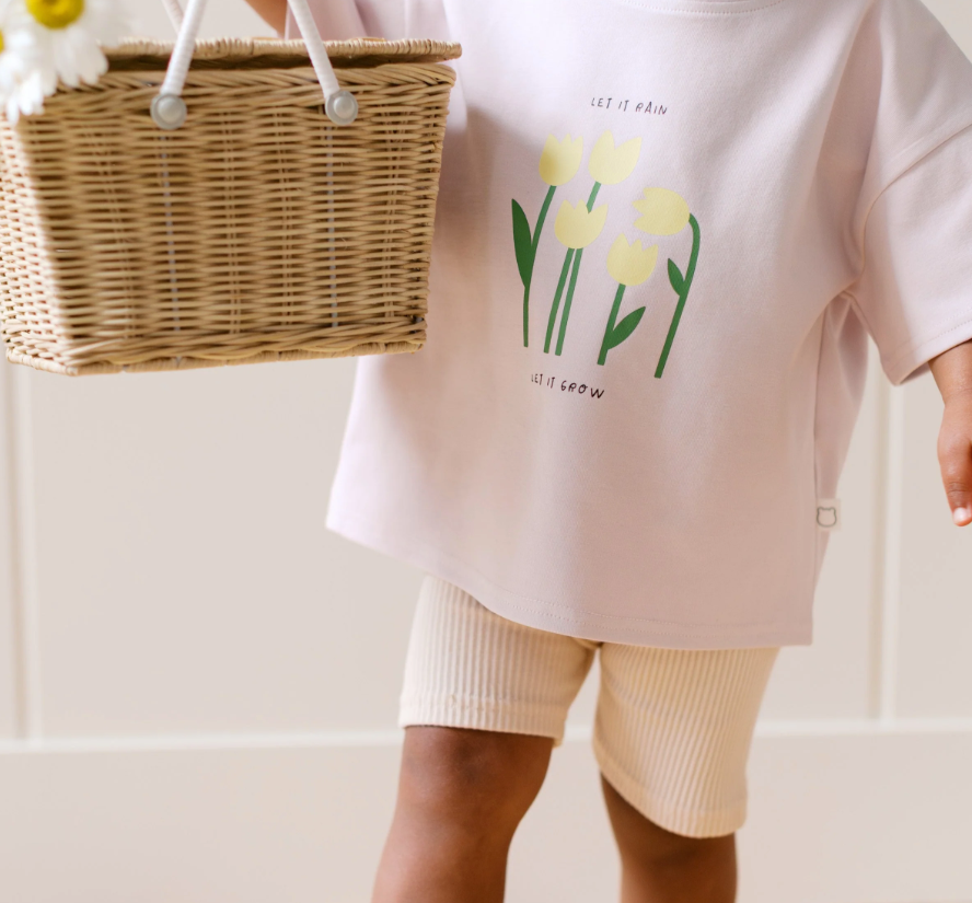 Roobear - "Let It Rain, Let It Grow" - Cotton Tee|151600