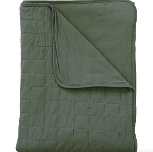 Mebie Baby -Olive Bamboo Quilt|118330