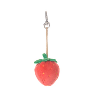 Bukowski - Strawberry Bag Charm - Red|162565