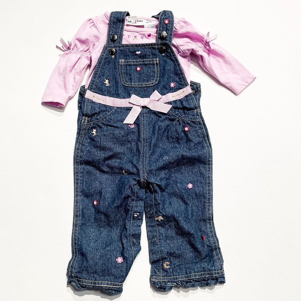 B.T Kids Overalls 6-9M|213697