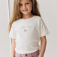 Jamie Kay - Pima Cotton Mimi Top - Parchment Little Love Violet|120872