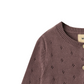 Wheat - Knit Cardigan Maia Plum|164366
