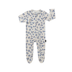 Belan.J - Footed Zipper Sleeper - Bluebells|199354