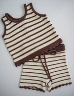 Pip + Lenny - Knit Set - Cacao|87125