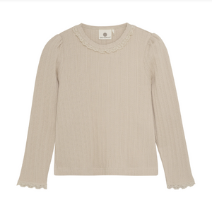 EnFant - Long Sleeve Pointelle French Oak|155823