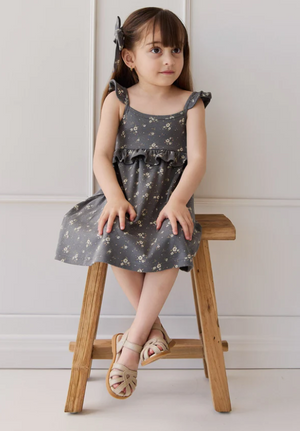 Jamie Kay - Organic Cotton Molly Dress - Lulu Bloom Lava|153319