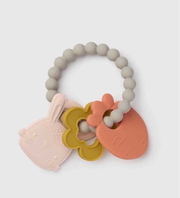 Loulou Lollipop - Silicone Teether Charm - Bunny|153116