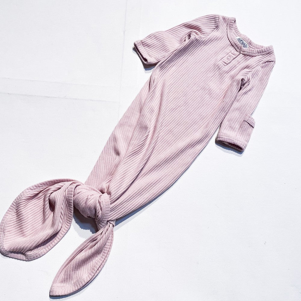 Mebie Baby Knotted Gown 0-3M|178425