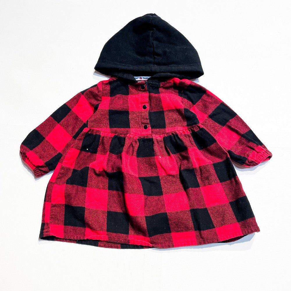 Canadiana Hoodie Dress 12-18M|171928