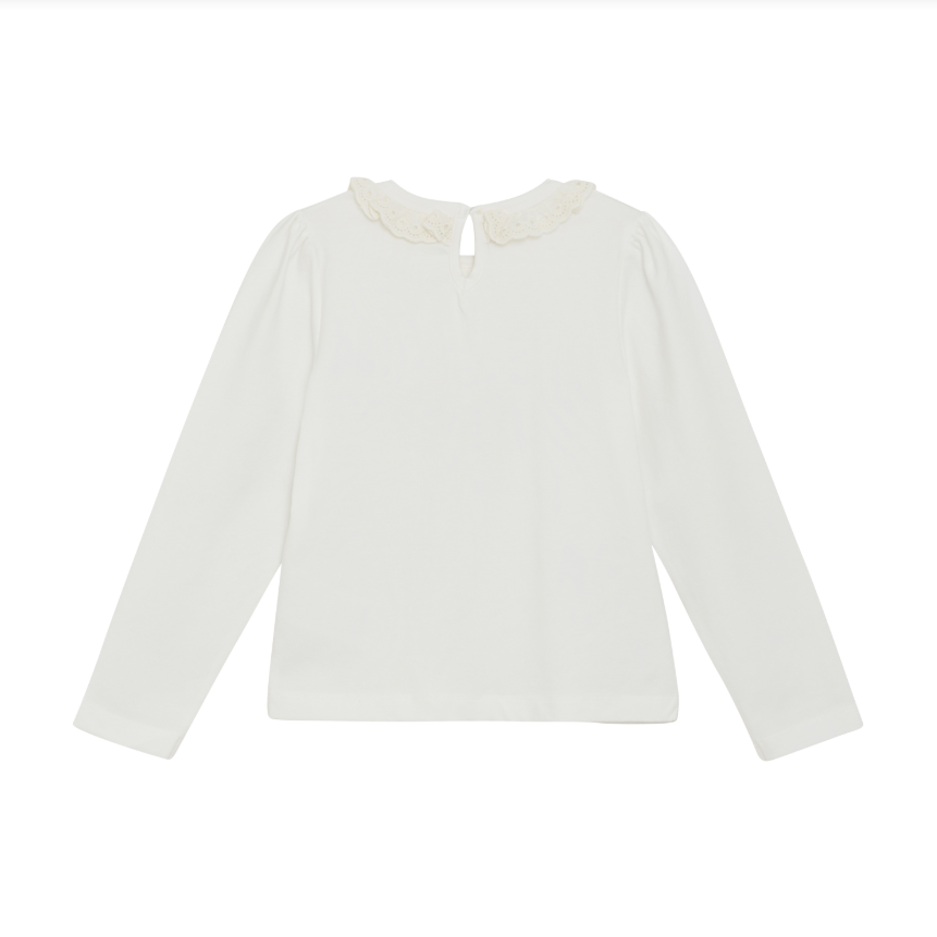 EnFant - Long Sleeve Pointelle - Egret|155847