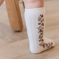 Jamie Kay - Cassie Knee High Sock Cassie Floral Jacquard - Bridal Blush|176808