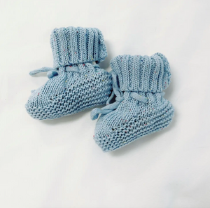 Adored - Knit Booties Blueberry|68942