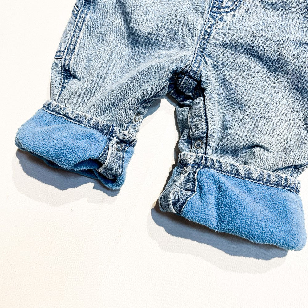 Place Lined Overalls 6-9M|171353