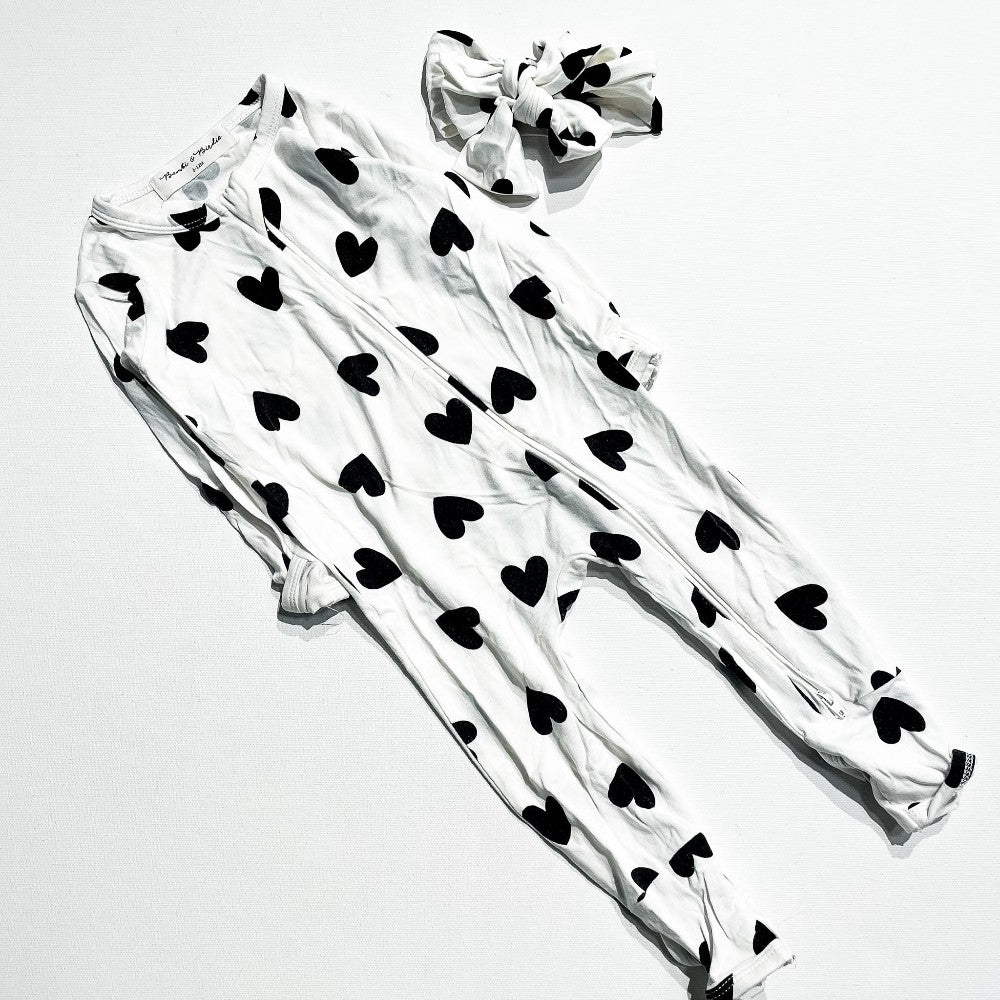 Bambie & Birdie Sleeper & Bow 6-12M|221531