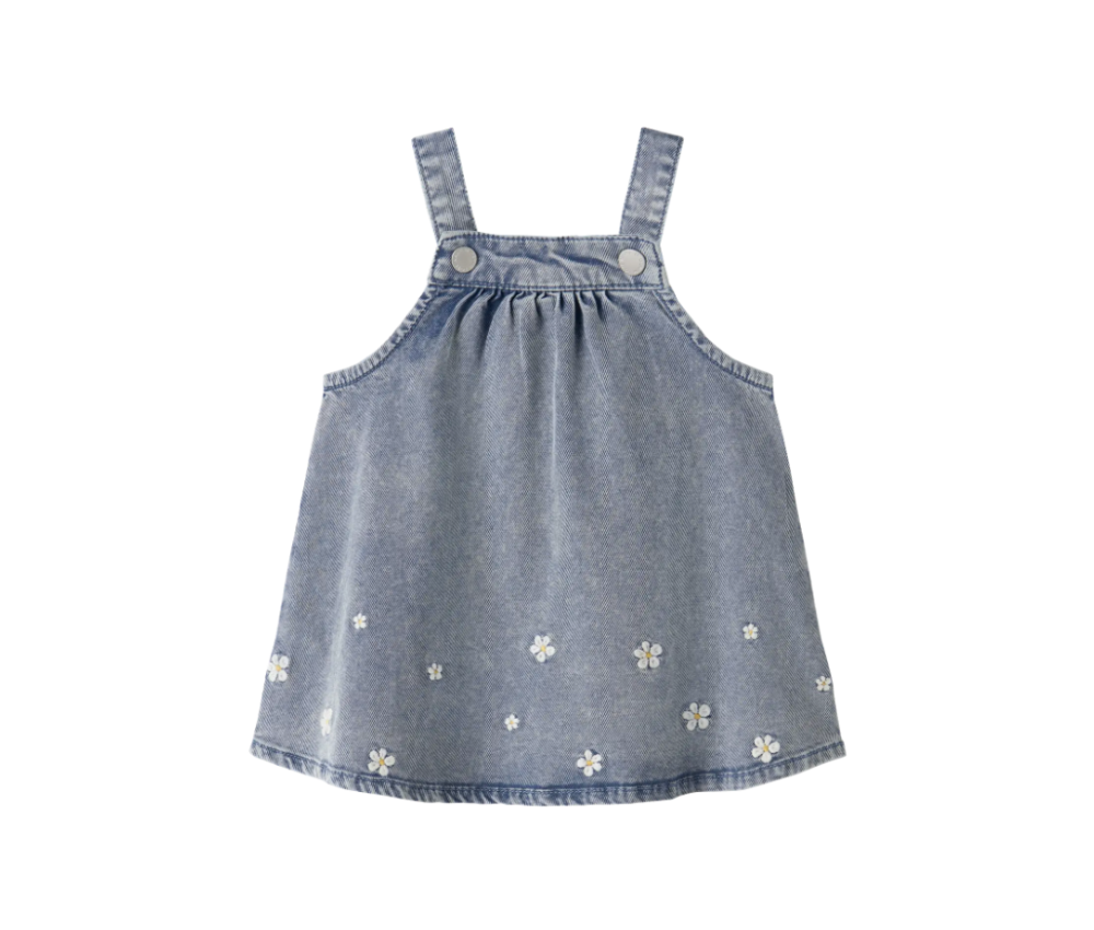 Name It - Denim Embroidered Dress|209452