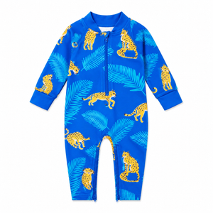 Honsysuckle - Full Zipper Sunsuit - One Cool Cat