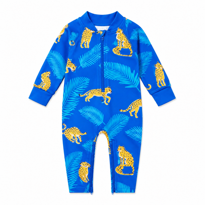 Honsysuckle - Full Zipper Sunsuit - One Cool Cat